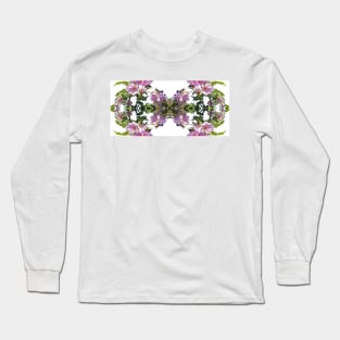 Intricate Floral Long Sleeve T-Shirt